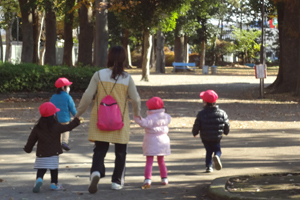 お外遊び